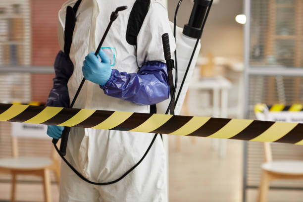 Professional Biohazard technician working in Asheville, NC